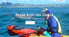 Desktop Screenshot of goseakayakbyronbay.com.au